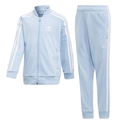 adidas hellblauer jogginganzug herren|Blau .